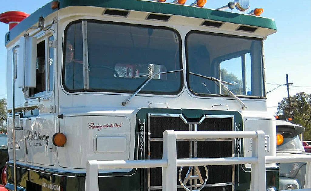A TRUCK LOVER’S DREAM: This Atkinson was on display. A TRUCK LOVER’S DREAM: This Atkinson was on display.